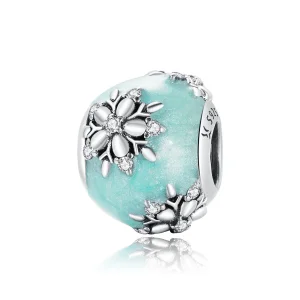 (immagine per) Charm tipo Pandora Fiocchi di neve lucidi - SCC1650