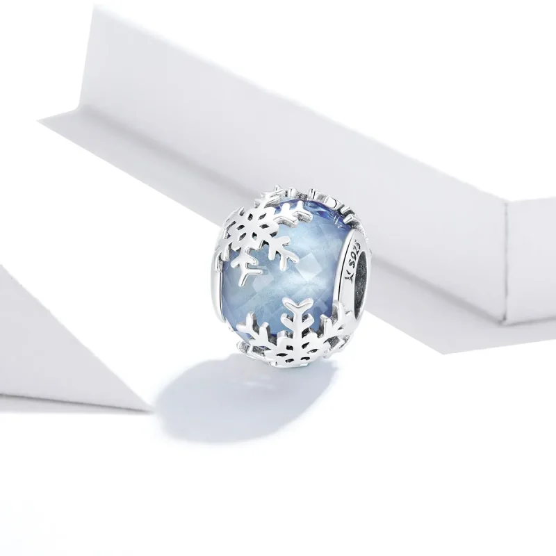 (immagine per) Charm tipo Pandora Fiocco di neve di cristallo - SCC1666 - Visualizza 2