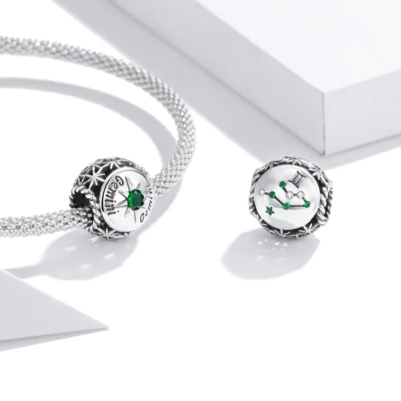(immagine per) Charm tipo Pandora Gemelli splendenti - SCC1725-7 - Visualizza 3