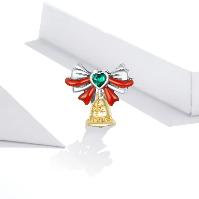 (immagine per) Charm tipo Pandora Jingle Bell - SCC1668 - Visualizza 2
