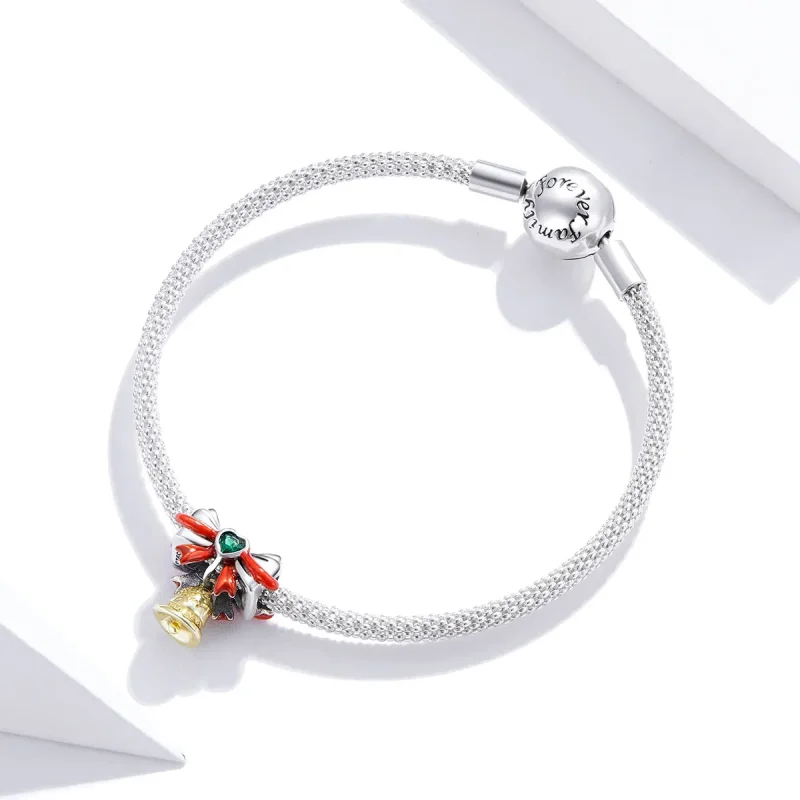 (immagine per) Charm tipo Pandora Jingle Bell - SCC1668 - Visualizza 3