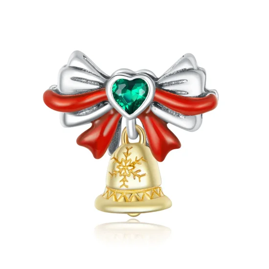 (immagine per) Charm tipo Pandora Jingle Bell - SCC1668