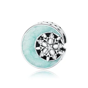 (immagine per) Charm tipo Pandora Neve e chiaro di luna - SCC1653