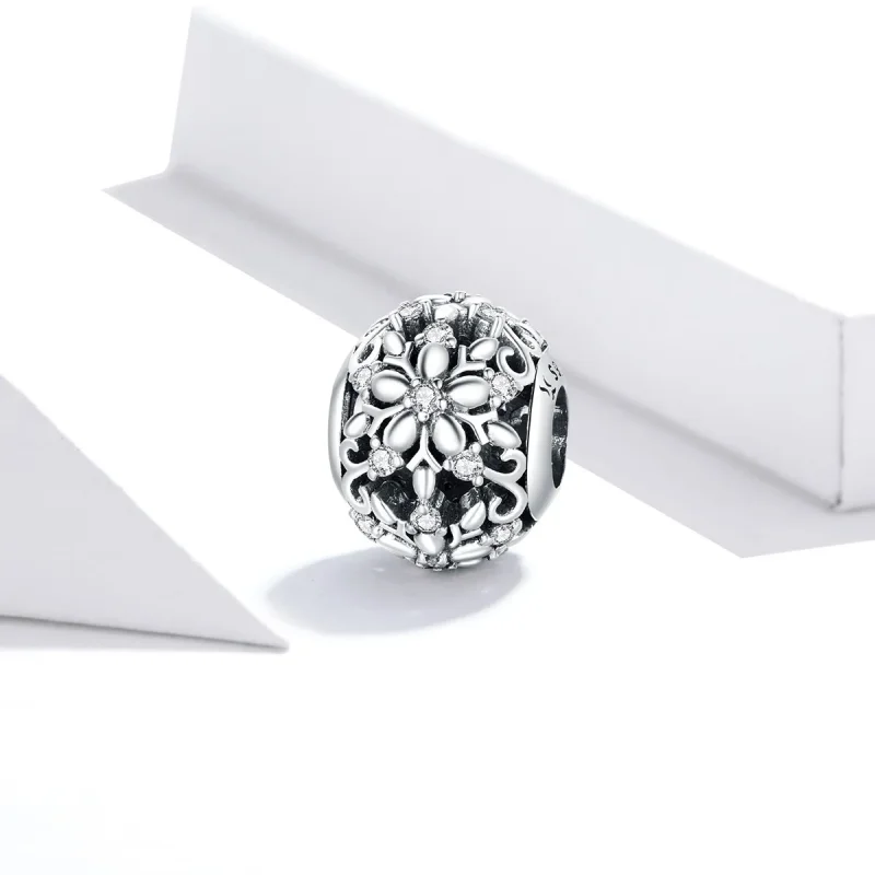 (immagine per) Charm tipo Pandora Openwork Fiocchi di neve - SCC1651 - Visualizza 2
