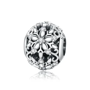 (immagine per) Charm tipo Pandora Openwork Fiocchi di neve - SCC1651