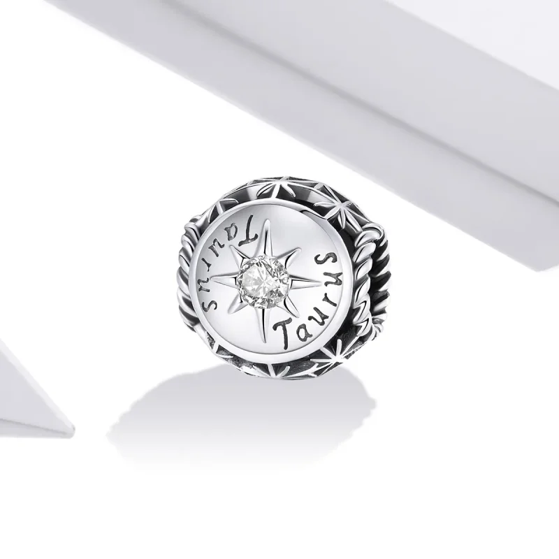 (immagine per) Charm tipo Pandora Toro splendente - SCC1725-2 - Visualizza 2