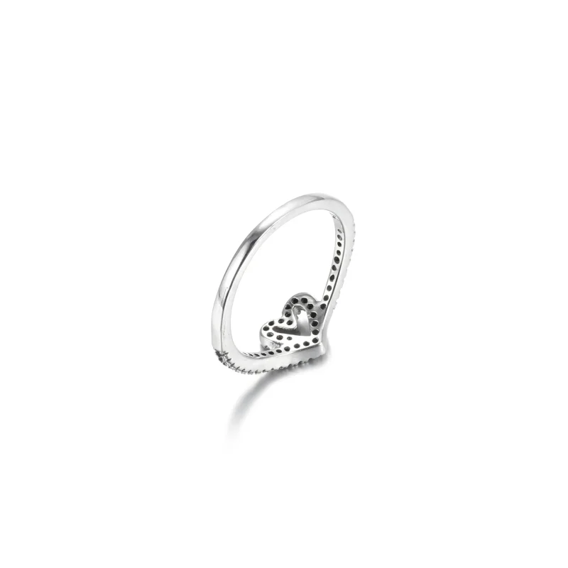 (immagine per) Anello PANDORA Cuore Desiderio Scintillante - 199302C01 - Visualizza 5