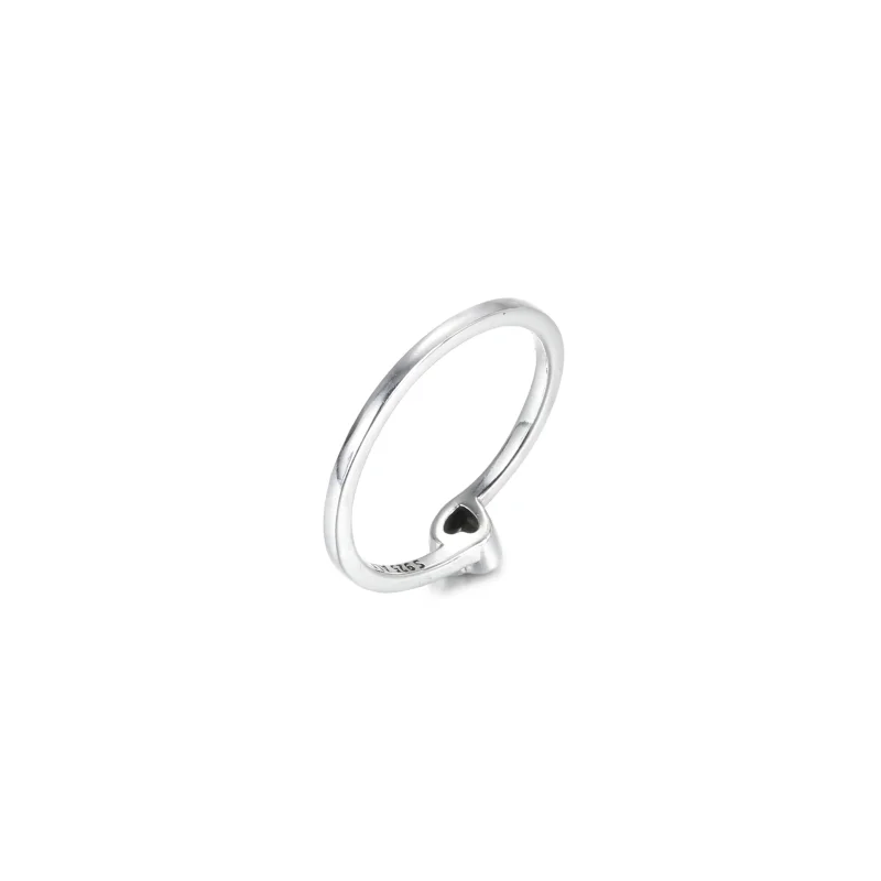 (immagine per) Anello PANDORA Cuore Inclinato - 199267C02 - Visualizza 5