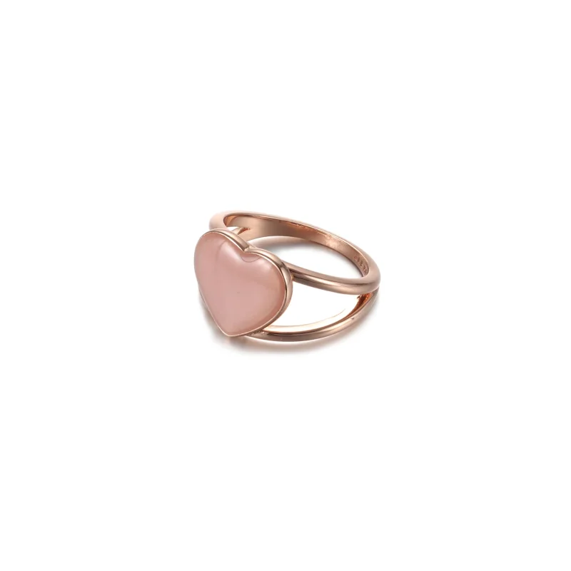 (immagine per) Anello Pandora Dichiarazione di cuore rosa vortice - 189263C01 - Visualizza 2