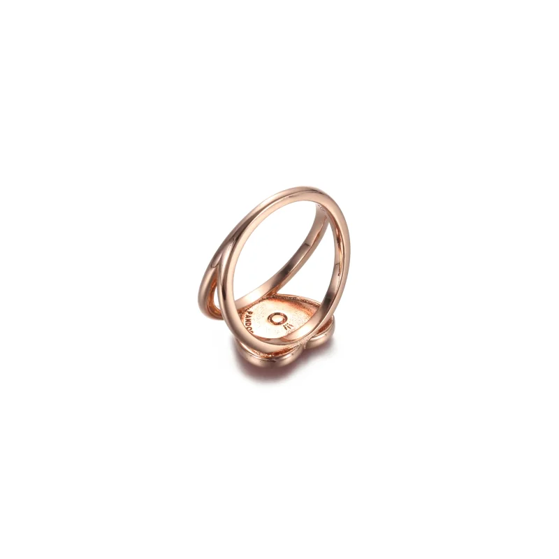 (immagine per) Anello Pandora Dichiarazione di cuore rosa vortice - 189263C01 - Visualizza 3