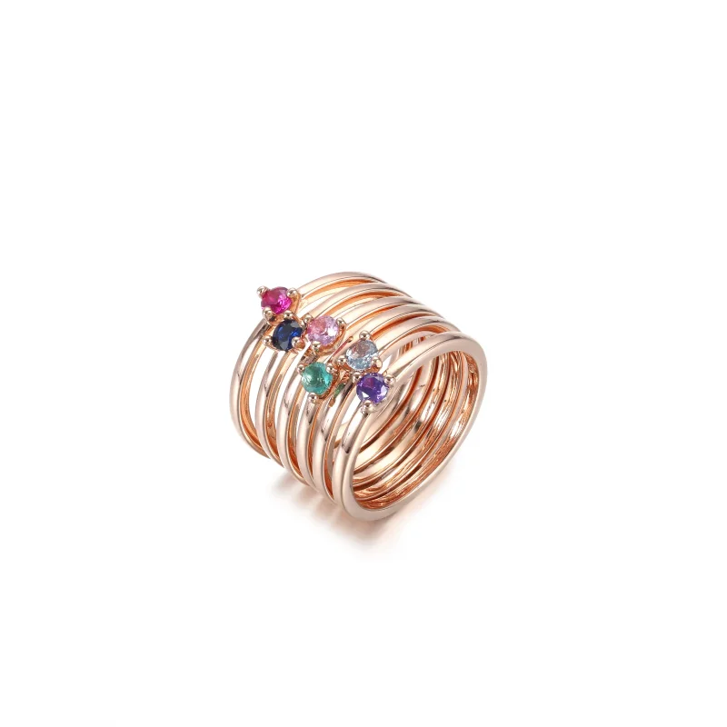 (immagine per) Anello PANDORA Solitario Azzurro - 189259C02 - Visualizza 2
