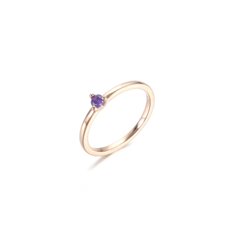 (immagine per) Anello PANDORA Solitario Azzurro - 189259C02 - Visualizza 5