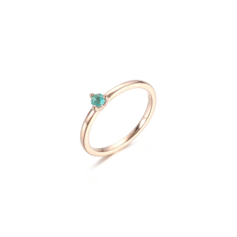 (immagine per) Anello PANDORA Solitario Azzurro - 189259C02 - Visualizza 8