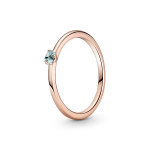Anello PANDORA Solitario Azzurro - 189259C02 (immagine per) Anello PANDORA Solitario Azzurro - 189259C02