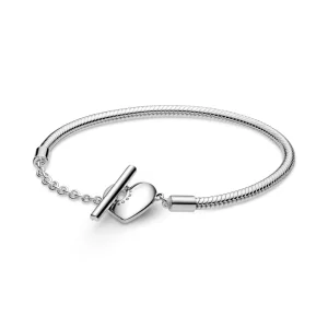 (immagine per) Bracciale PANDORA con Chiusura a T e Cuore - 599285C00