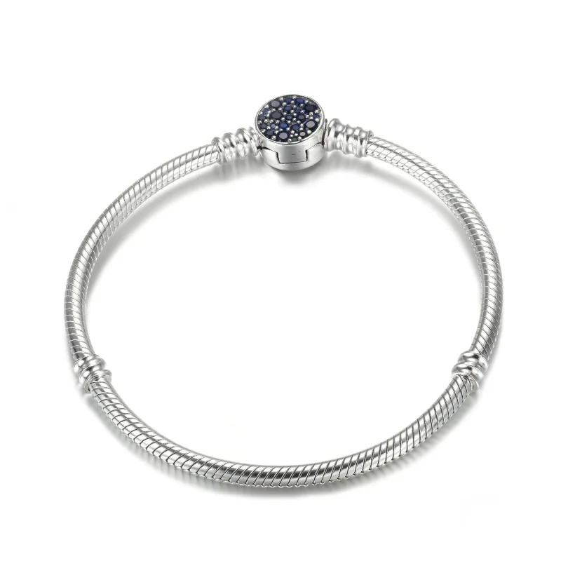 (immagine per) Bracciale PANDORA con Chiusura Pietre Blu - 599288C01 - Visualizza 4