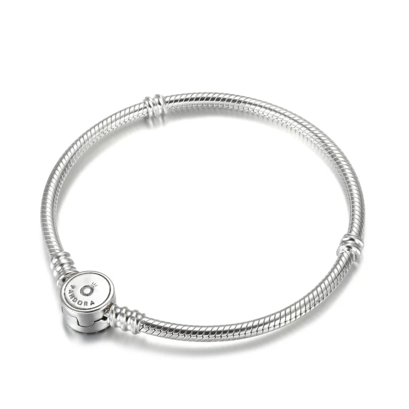 (immagine per) Bracciale PANDORA con Chiusura Pietre Blu - 599288C01 - Visualizza 5