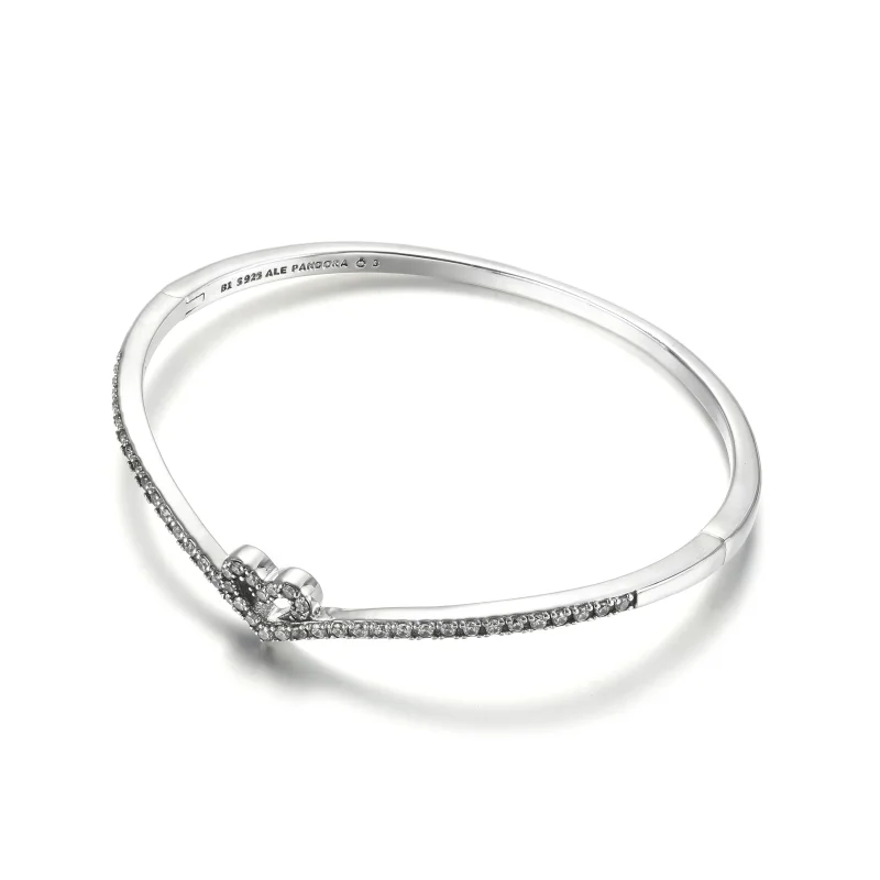 (immagine per) Bracciale PANDORA Cuore Desiderio Scintillante - 599297C01 - Visualizza 2