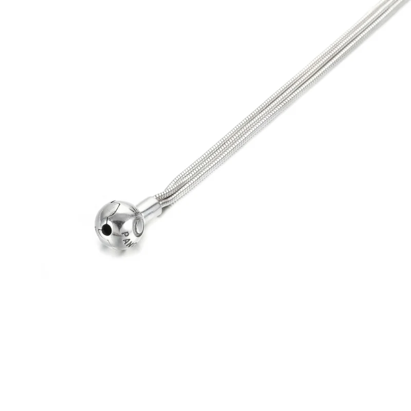 (immagine per) Bracciale PANDORA Multifilo con Chiusura a Sfera - 599338C00 - Visualizza 3