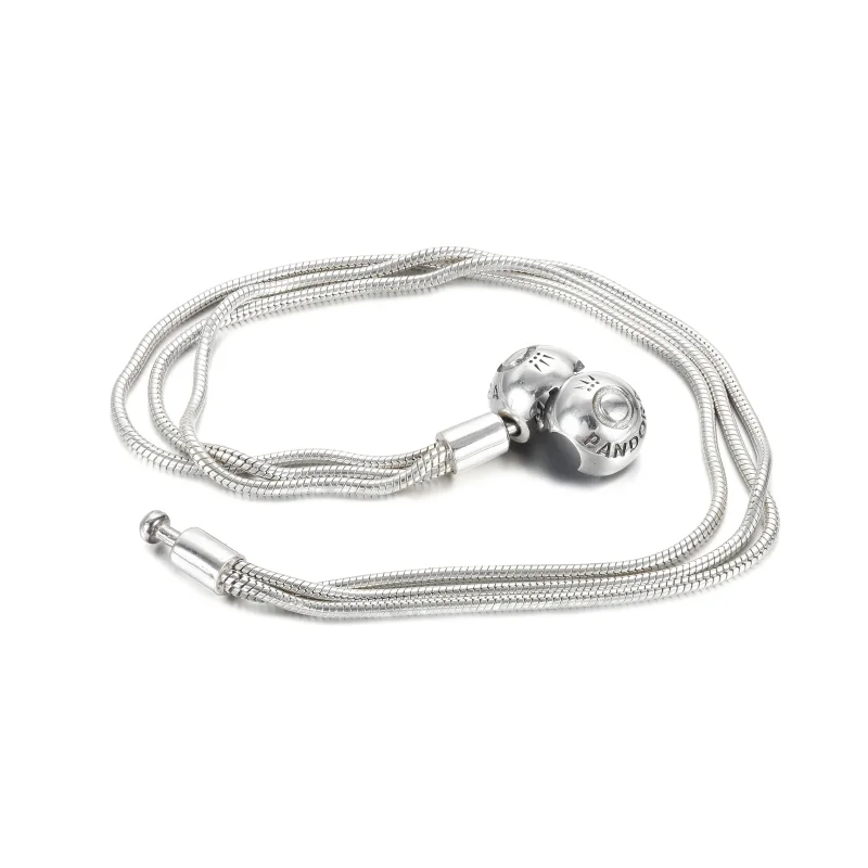 (immagine per) Bracciale PANDORA Multifilo con Chiusura a Sfera - 599338C00 - Visualizza 5