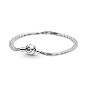 (immagine per) Bracciale PANDORA Multifilo con Chiusura a Sfera - 599338C00