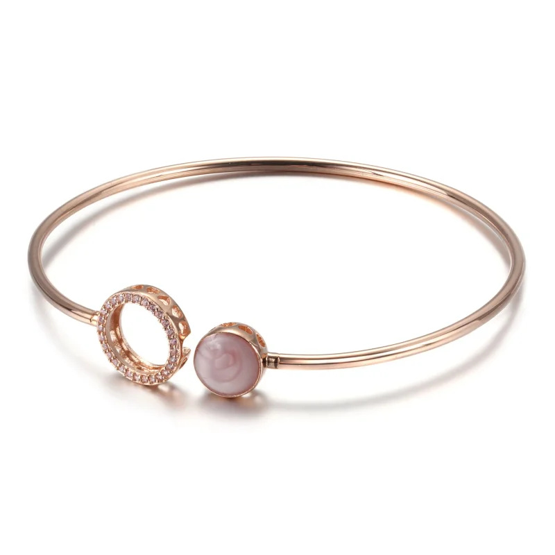 (immagine per) Bracciale Pandora Turbinio rosa - 589287C01 - Visualizza 4