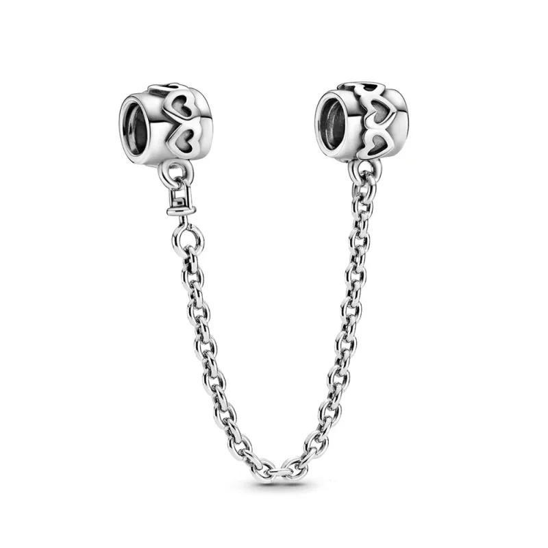 (immagine per) Catena di Sicurezza Pandora Cuore del 20° anniversario in edizione limitata - 799007C00-5