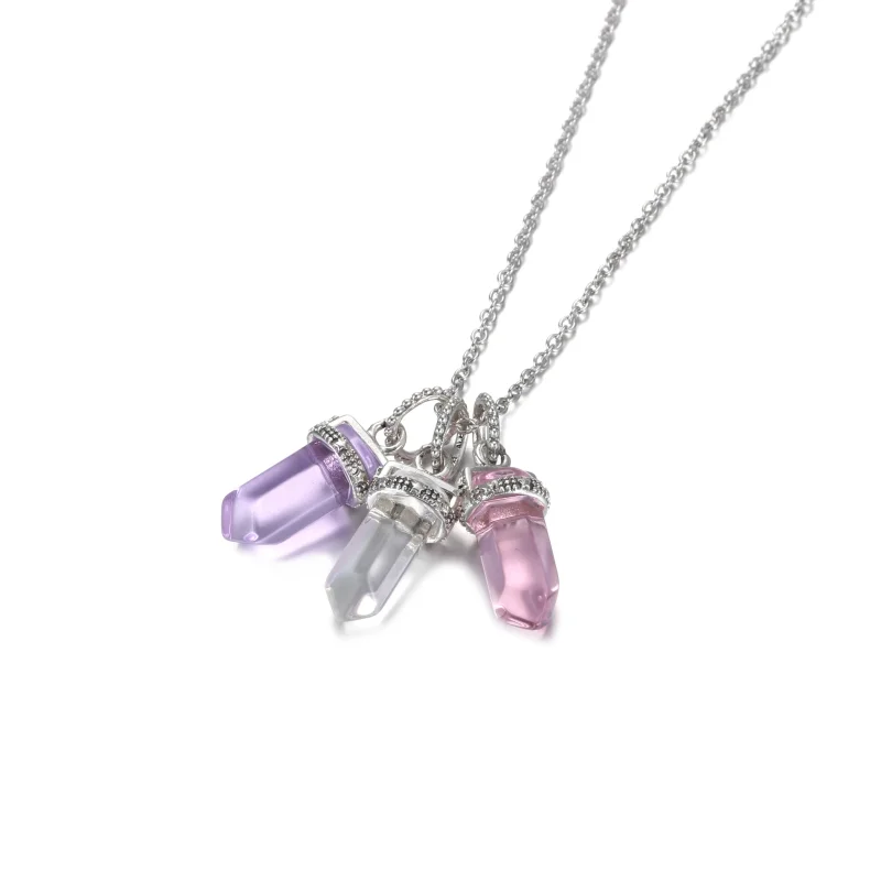 (immagine per) Catenina Pandora Amuleto bianco - 399185C03 - Visualizza 8