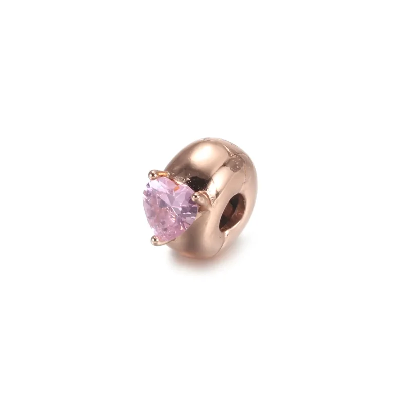 (immagine per) Charm Clip Pandora Solitario Cuore Blu - 789203C02 - Visualizza 4