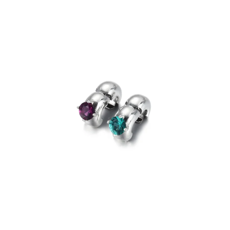 (immagine per) Charm Clip Pandora Solitario Rotondo Viola - 799204C02 - Visualizza 7