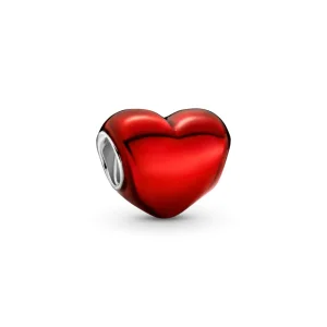 (immagine per) Charm PANDORA Cuore Metallico Rosso - 799291C02