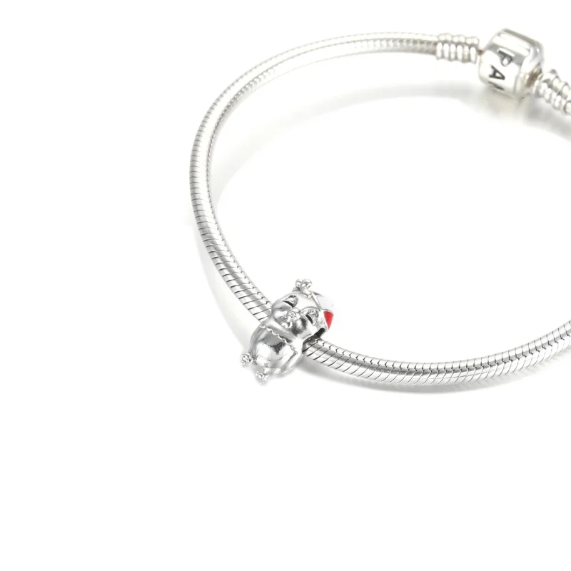 (immagine per) Charm Pandora Gallo francese - 799388C01 - Visualizza 5