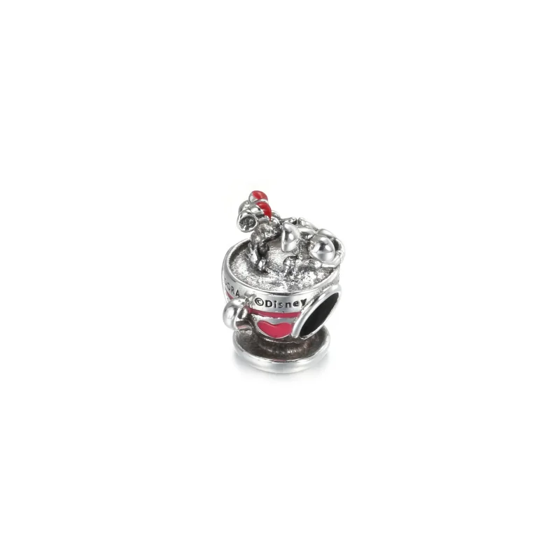 (immagine per) Charm Pandora Tazze da tè Topolino e Minnie dei parchi Disney - 799265C01 - Visualizza 5