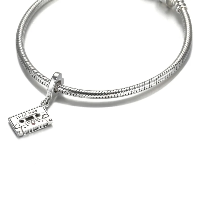 (immagine per) Charm Pendente Pandora Cassetta d'epoca - 799295C01 - Visualizza 5