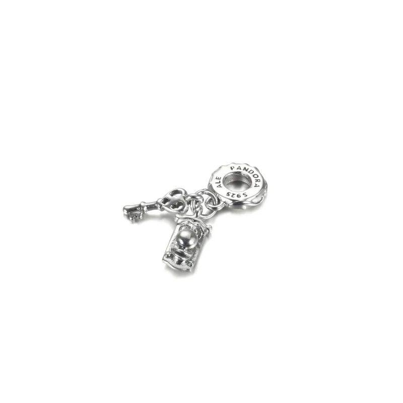 (immagine per) Charm Pendente Pandora Chiave e maniglia della porta Disney Alice nel Paese dell - Visualizza 2