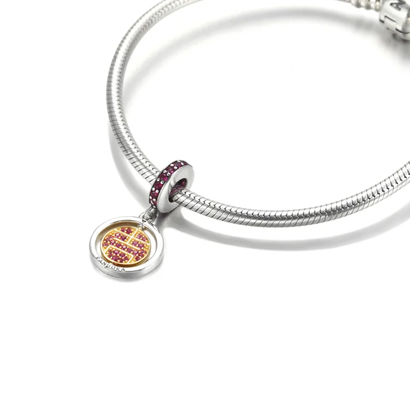 (immagine per) Charm Pendente Pandora Filatura fortunata - 769282C01 - Visualizza 5