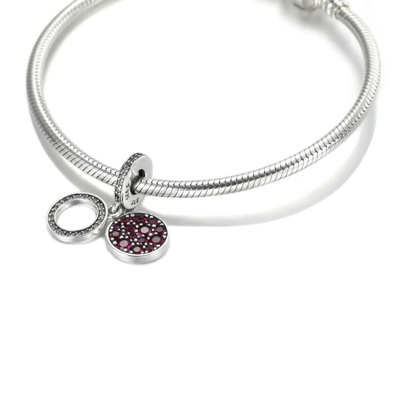 (immagine per) Charm Pendente PANDORA Lucchetto "Together Always" - 780087C12 - Visualizza 5