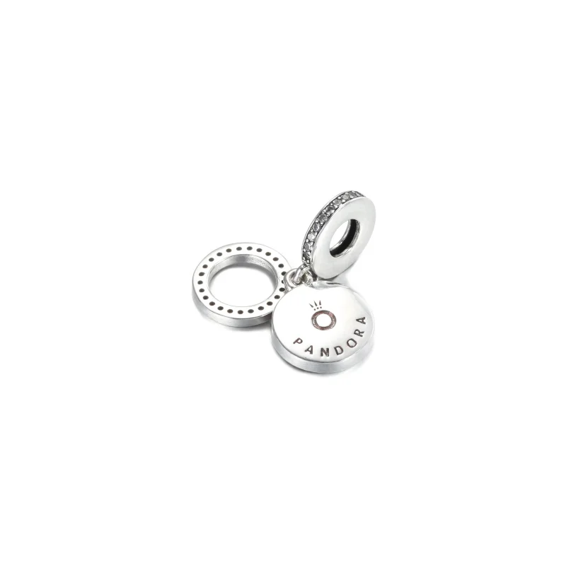 (immagine per) Charm Pendente PANDORA Lucchetto "Together Always" - 780087C13 - Visualizza 3