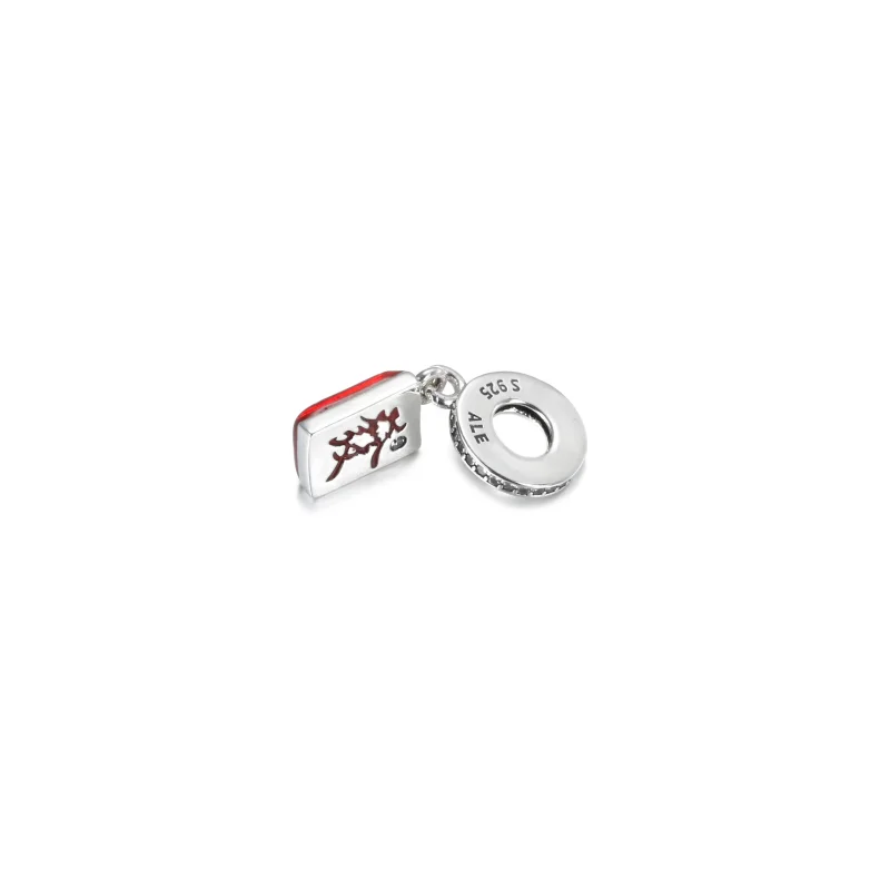 (immagine per) Charm Pendente Pandora Mahjong - 799277C01 - Visualizza 4