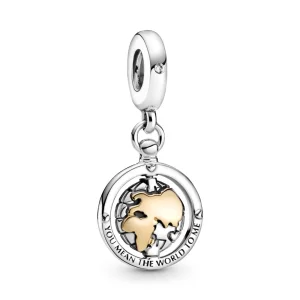 (immagine per) Charm Pendente Pandora Mondo spinning - 799303C01