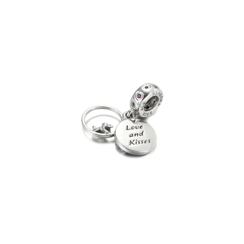 (immagine per) Disney, Charm Pendente Mickey Mouse & Minnie Amore e Baci - 799298C01 - Visualizza 4