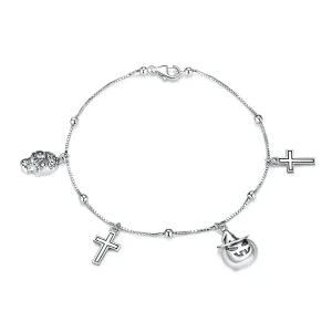 (immagine per) Bracciale tipo Pandora Felice Halloween - BSB051
