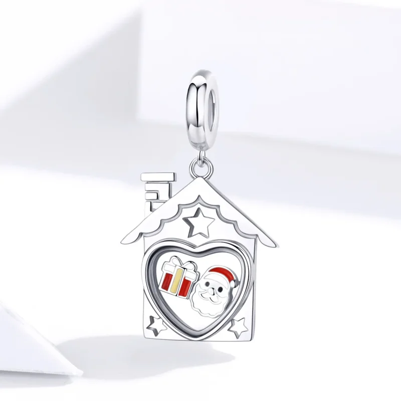 (immagine per) Charm Pendente tipo Pandora Babbo Natale - SCC1357 - Visualizza 3