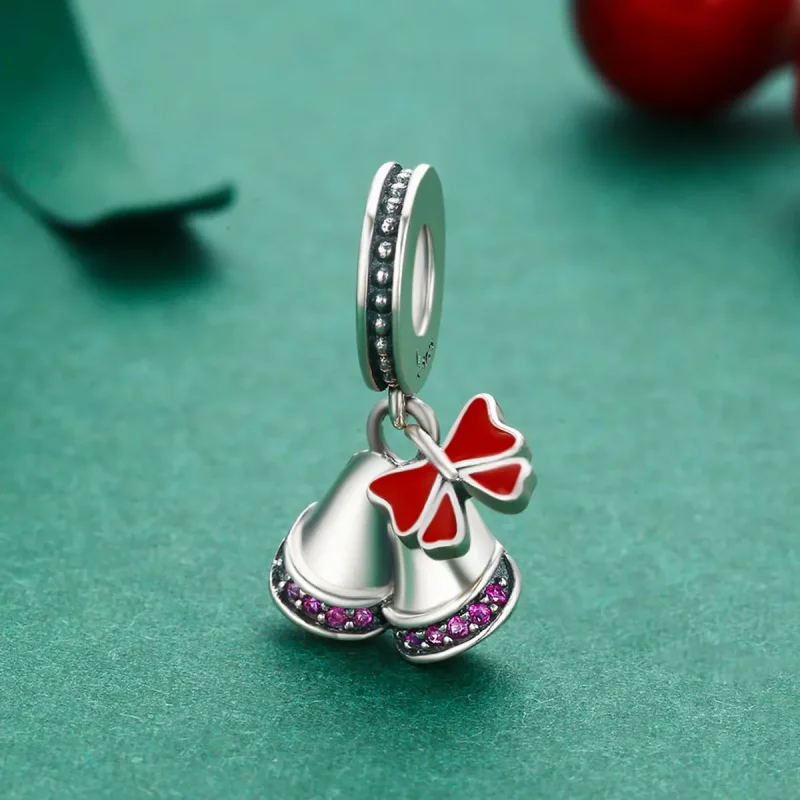 (immagine per) Charm Pendente tipo Pandora Campana adorabile - SCC233 - Visualizza 3