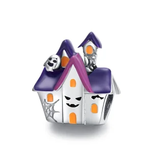 (immagine per) Charm tipo Pandora Casa stregata di Halloween - BSC324