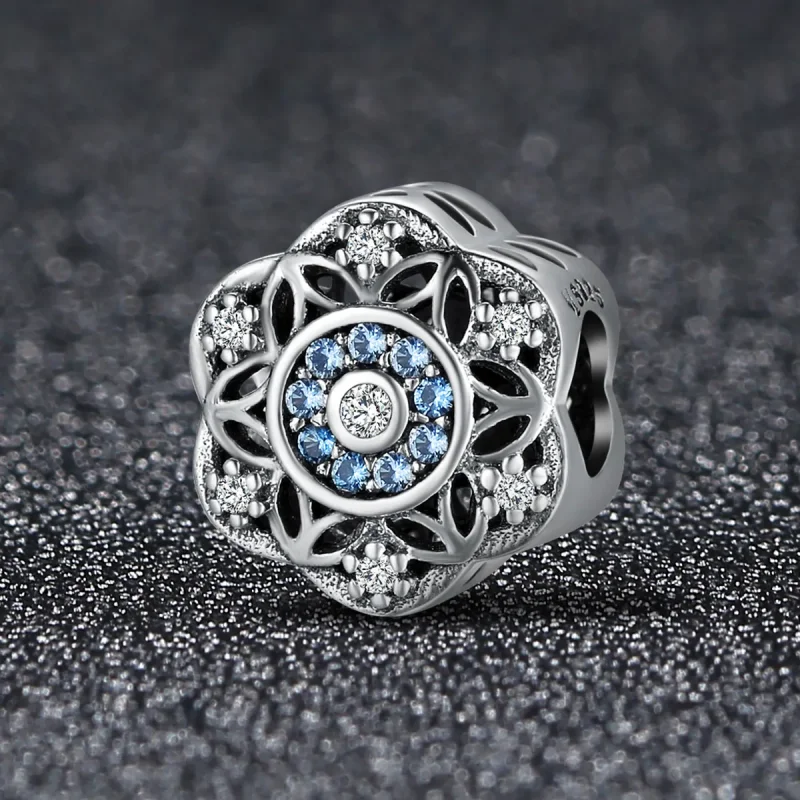 (immagine per) Charm tipo Pandora Fiocchi di neve romantici - SCC247 - Visualizza 2