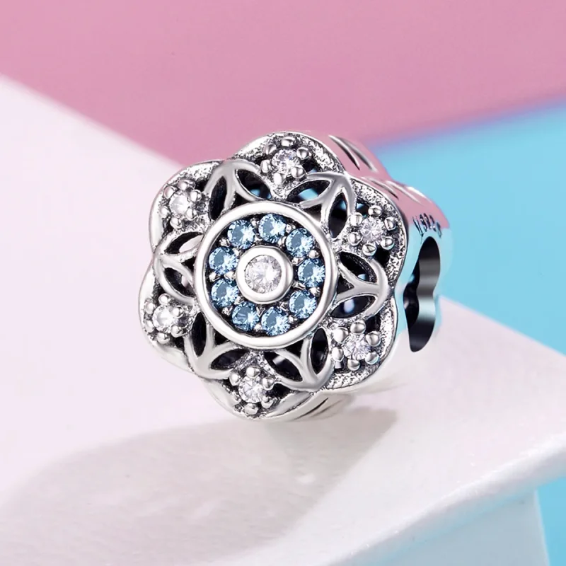 (immagine per) Charm tipo Pandora Fiocchi di neve romantici - SCC247 - Visualizza 3