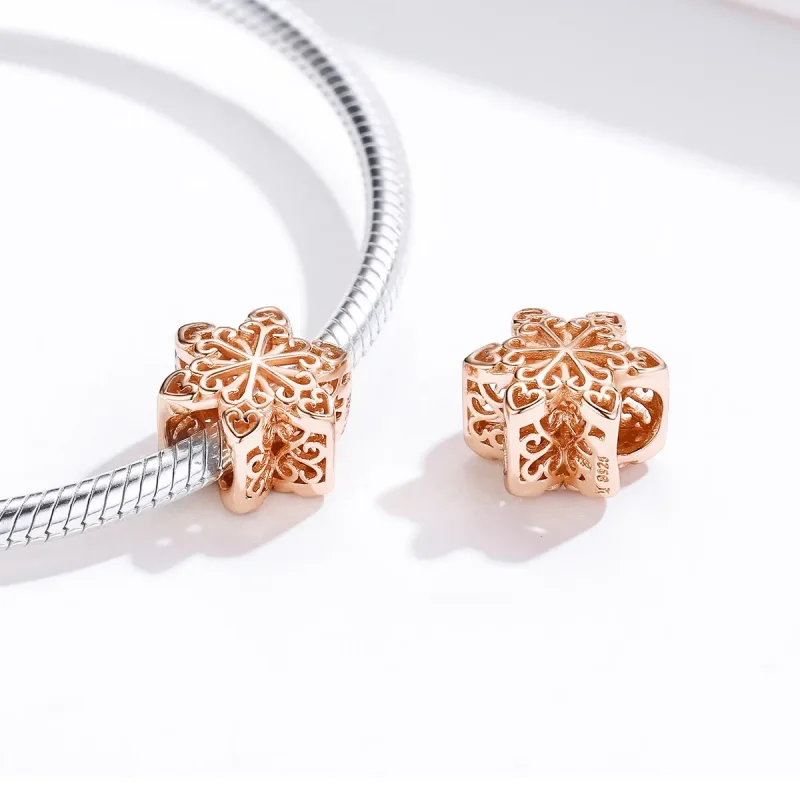 (immagine per) Charm tipo Pandora fiocchi di neve - SCC719-C - Visualizza 2