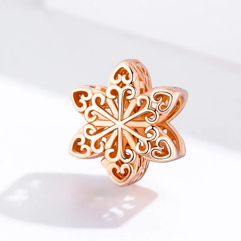 (immagine per) Charm tipo Pandora fiocchi di neve - SCC719-C - Visualizza 3