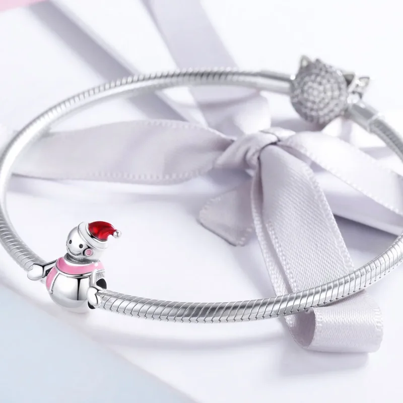 (immagine per) Charm tipo Pandora Signorina Neve - SCC854 - Visualizza 4